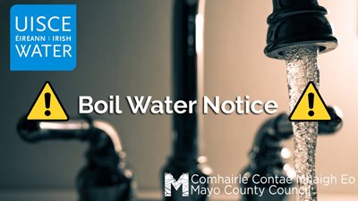 Clare Island Boil Water Notice Update - 15/09/2023