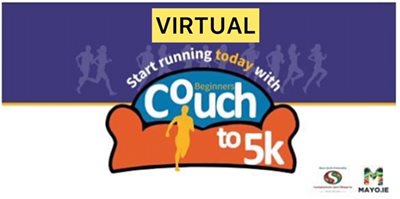 Virtual Couch to 5K 2021 - Bookings Now Open