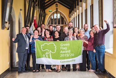 GREEN FLAG AWARD SUCCESS FOR MAYO PARKS AND GARDENS