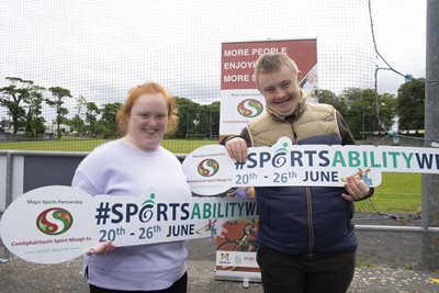 Mayo Sports Partnership Launches Sports Ability Week June 20th - 26th