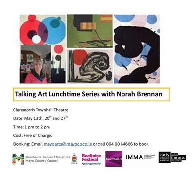Talking Art Lunchtime series with Norah Brennan
