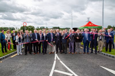 N17/R320 Lisduff Junction Upgrade Officially Opened By Minister Of State Calleary