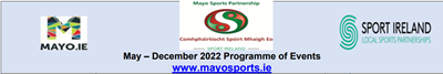  Mayo Sports Partnership Calendar of Events May - December 2022