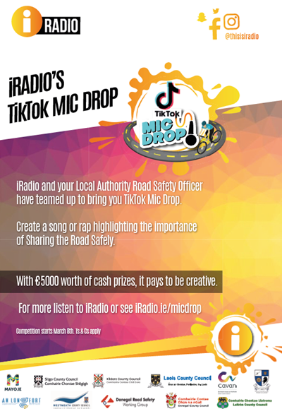 TikTok Mic Drop Road Safety Competition