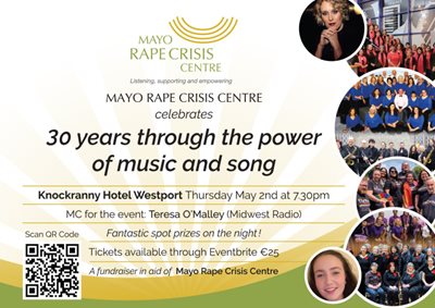 The Power Of Voice - Celebrating 30 Years of Mayo Rape Crisis Centre