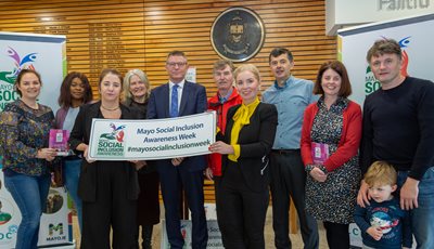 Launch of Mayo Social Inclusion Awareness Week 2022 October 10th to October 16th 2022