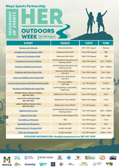 HER Outdoors Week 9th – 15th August – Find Your Outdoors!