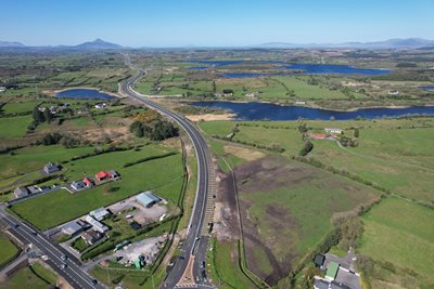 Remaining Sections Of The New N5 Westport To Turlough Road To Open