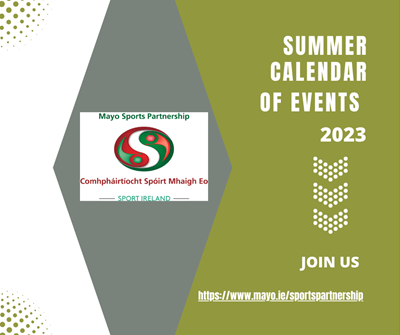Summer Calendar of Events 2023 Now Available