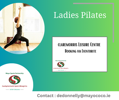 Ladies Pilates Classes Claremorris - Feb 21st 2024