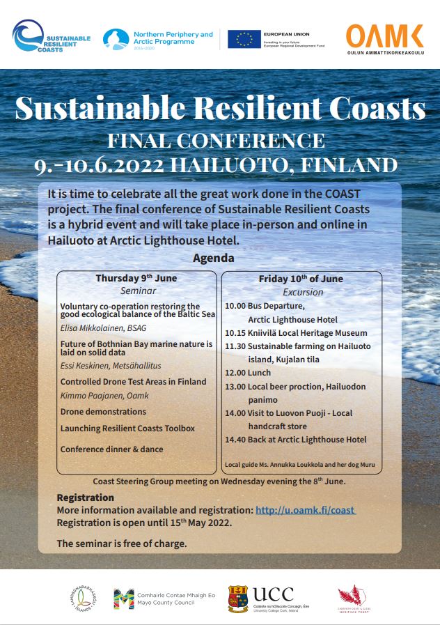 Sustainable Resilient Coasts Conference Poster