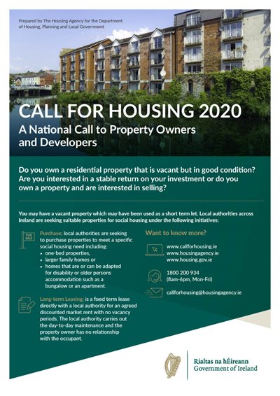 Call for Housing 2020
