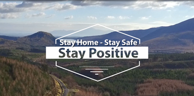 Stay Home - Stay Safe - Stay Positive