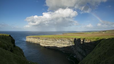 Visit Downpatrick Head and the Céide Fields     