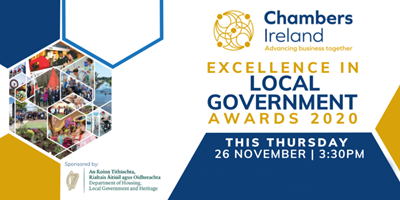 Mayo County Council shortlisted for a record five projects in the Chambers Ireland Excellence in Local Government Awards