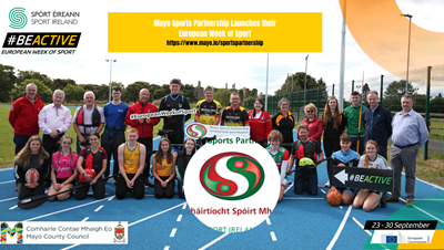 #beactive for European Week of Sport Mayo - See Full List of Events Here