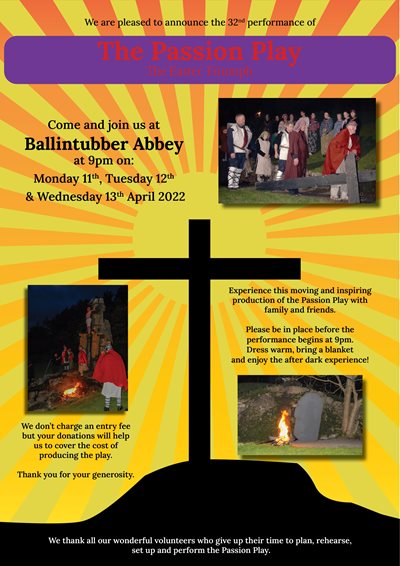 Passion Play at Ballintubber Abbey 