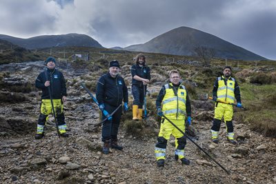 Stakeholders Welcome Commencement of Sustainable Access and Habitat Restoration Project on Croagh Patrick  